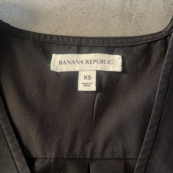 Banana Republic Cotton Poplin Cinch-waist Top - Picture 4 of 8